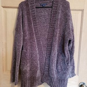 AE Slouchy Chenille Cardigan